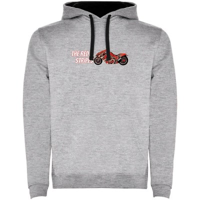 суичър,мъжки,пуловери,kruskis,red,stripes,hoodie,heather,grey,black,(grey)