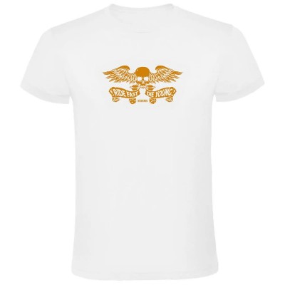 тениска,мъжки,тениски,kruskis,skull,wings,short,sleeve,t,shirt,white