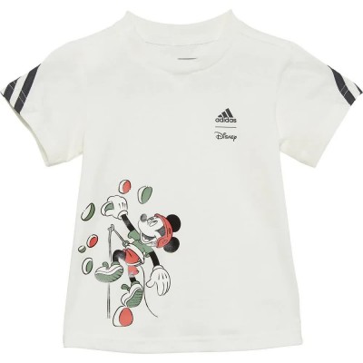 тениска,детски,тениски,adidas,disney,mickey,mouse,short,sleeve,t,shirt,off,white,carbon,s18,bright,red,(white)