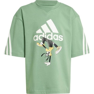 тениска,детски,тениски,adidas,disney,mickey,mouse,short,sleeve,t,shirt,preloved,green,off,white,(green)