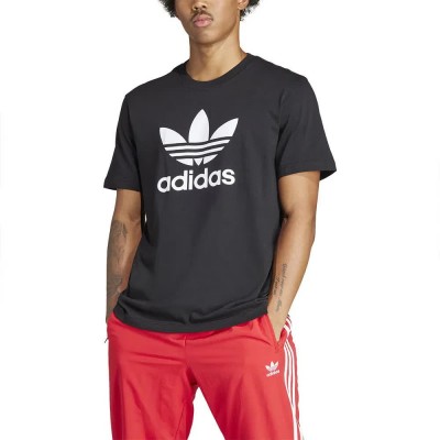 тениска,мъжки,тениски,adidas,originals,adicolor,trefoil,short,sleeve,t,shirt,black,(black)