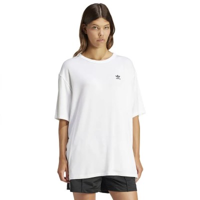 тениска,дамски,тениски,adidas,originals,trefoil,short,sleeve,t,shirt,white