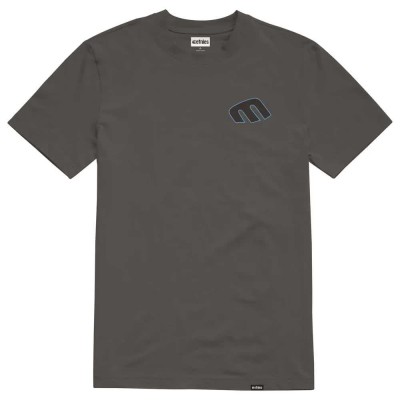 тениска,мъжки,тениски,etnies,santa,cruz,retro,dot,short,sleeve,t,shirt,charcoal,(grey)