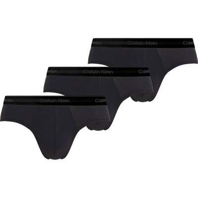 мъжко,бельо,calvin,klein,000nb3962a,slips,3,units,black,black,black,(black)