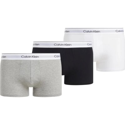 боксерки,мъжко,бельо,calvin,klein,000nb3963a,boxers,3,units,grey,heather,white,black,(multicolor)
