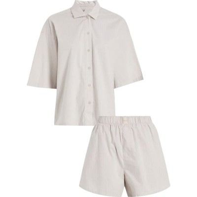 пижама,дамски,пижами,calvin,klein,000qs7424e,pyjama,beige