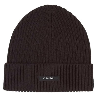 шапка,всички,шапки,calvin,klein,classic,rib,beanie,black,(ck,black)