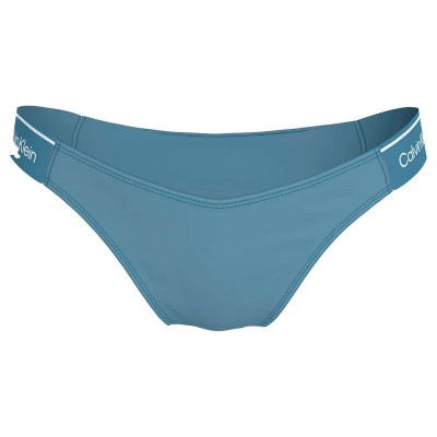 дамски,бански,костюми,calvin,klein,curved,delta,bikini,bottom,faded,denim,(blue)