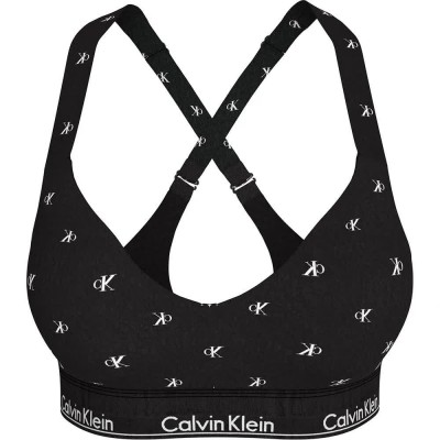дамско,бельо,дамски,бикини,и,танкини,calvin,klein,lift,bra,black,diamond,logo,print,(black)