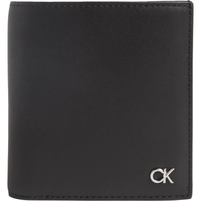 портфейли,и,портмонета,calvin,klein,metal,trifold,wallet,black