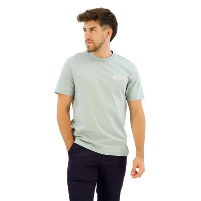 тениска,мъжки,тениски,calvin,klein,raised,concrete,logo,short,sleeve,t,shirt,blue