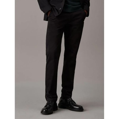панталони,тип,чино,мъжки,панталони,calvin,klein,sateen,stretch,chino,pants,black