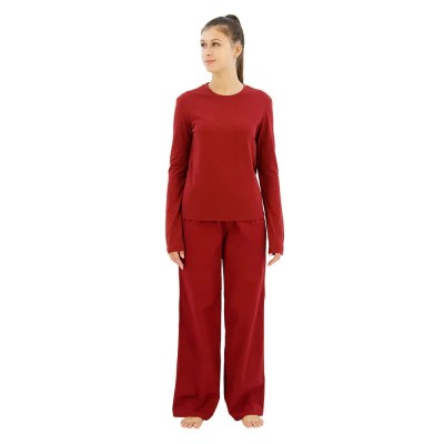 комплект,дамски,пижами,calvin,klein,sleep,set,pyjama,red