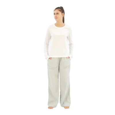 комплект,дамски,пижами,calvin,klein,sleep,set,pyjama,white,jura,grey,(white)