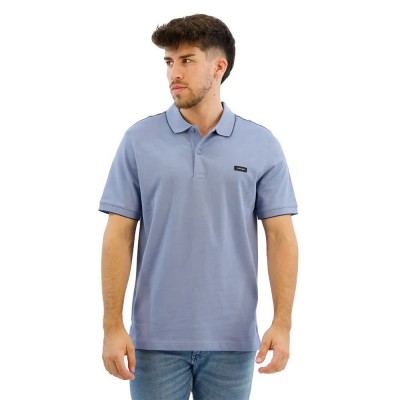 мъжки,блузи,с,яка,calvin,klein,stretch,pique,tipping,short,sleeve,polo,troposhere,(blue)