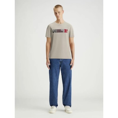 тениска,мъжки,тениски,calvin,klein,jeans,city,blo,short,sleeve,t,shirt,pelican,(beige)