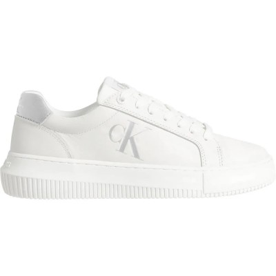 маратонки,дамски,маратонки,calvin,klein,jeans,cupsole,laceup,trainers,white