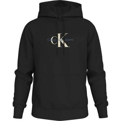 суичър,мъжки,пуловери,calvin,klein,jeans,distressed,monologo,hoodie,ck,black,(black)