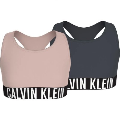 детско,бельо,calvin,klein,jeans,g80g800700,sports,bra,2,units,black,pink,(peachwhip,ebony)