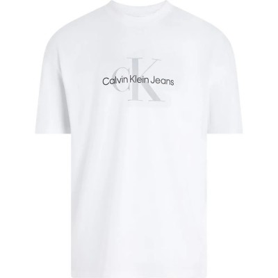 тениска,мъжки,тениски,calvin,klein,jeans,hero,monogram,short,sleeve,t,shirt,white,(brilliant,white)