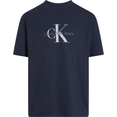 тениска,мъжки,тениски,calvin,klein,jeans,hero,monogram,short,sleeve,t,shirt,blue