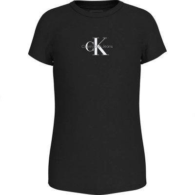 тениска,детски,тениски,calvin,klein,jeans,micro,monogram,short,sleeve,t,shirt,black,(ck,black)