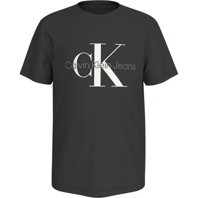 тениска,детски,тениски,calvin,klein,jeans,monogram,short,sleeve,t,shirt,ck,black,(black)