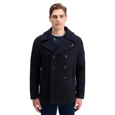 яке,мъжки,якета,scotch,&,soda,wool,blend,peacoat,jacket,black