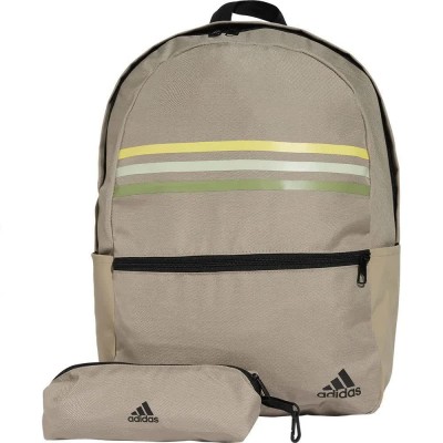 раница,раници,adidas,classic,horizontal,3,stripes,27.75l,backpack,beige,(blacar,black)