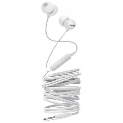 слушалки,слушалки,philips,he2405wt,earphones,white,(black)