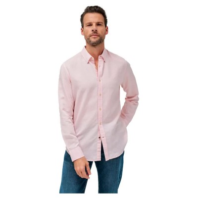 риза,с,дълъг,ръкав,мъжки,ризи,salsa,jeans,cotton,linnen,regular,fit,long,sleeve,shirt,light,pink,v2