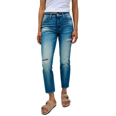 дънки,дамски,панталони,salsa,jeans,true,destroyed,craft,jeans,blue
