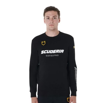блуза,мъжки,пуловери,equestro,scuderia,collection,sweatshirt,black,(black)