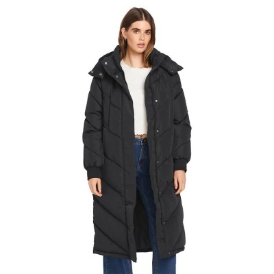 палто,дамски,якета,и,палта,volcom,alldaylong,puff,coat,black