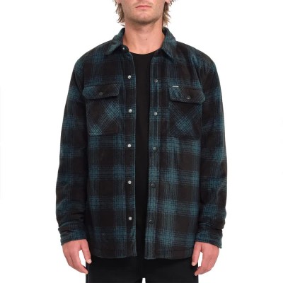 мъжки,якета,volcom,bowered,overshirt,evergreen,(green)