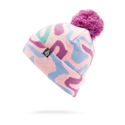 шапка,всички,шапки,volcom,camoblast,beanie,pink,(pink)