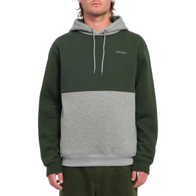 суичър,мъжки,пуловери,volcom,divided,hoodie,green