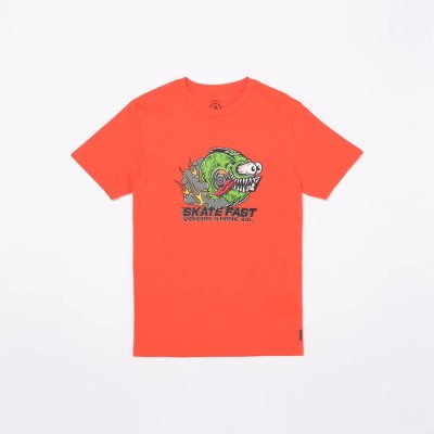 тениска,детски,тениски,volcom,skate,fast,short,sleeve,t,shirt,red,orange,(bright,red)