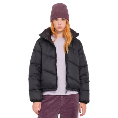 яке,дамски,якета,и,палта,volcom,stone,sense,reversible,puffer,jacket,black