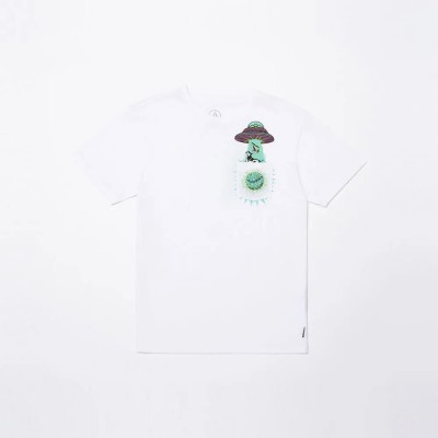 тениска,детски,тениски,volcom,udder,space,short,sleeve,t,shirt,white,(white)