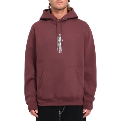 суичър,мъжки,пуловери,volcom,watanite,hoodie,merlot,(purple)