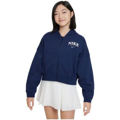 блуза,детски,блузи,nike,trend,full,zip,sweatshirt,blue