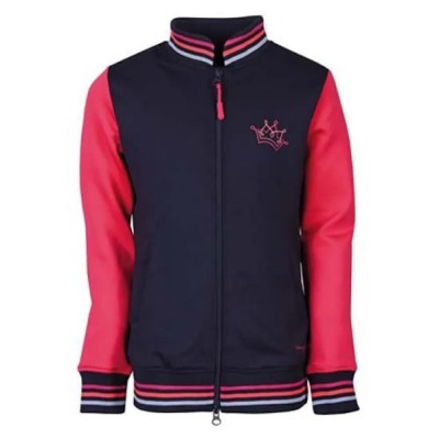 юношеска,блуза,детски,блузи,harry´s,horse,diva,stella,junior,full,zip,sweatshirt,pink,(navy)