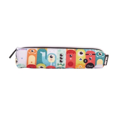 канцеларски,принадлежности,milan,mini,round,aliens,special,series,pencil,case,multicolor,(multicolor)