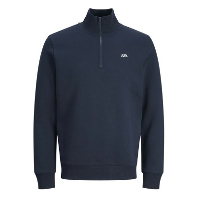 блуза,мъжки,пуловери,jj,rebel,rebel,logo,half,zip,sweatshirt,sky,captain,(blue)