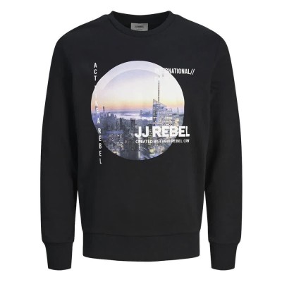 блуза,мъжки,пуловери,jj,rebel,tokyo,sweatshirt,black,(black)