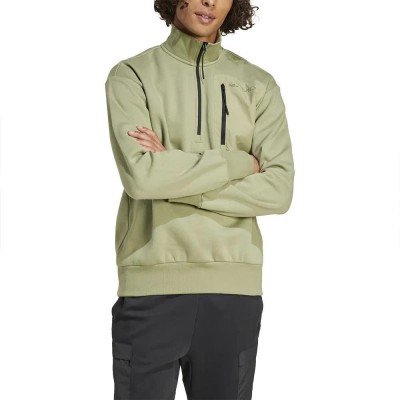 поларена,блуза,мъжки,пуловери,adidas,city,escape,fleece,half,zip,sweatshirt,tent,green,(green)