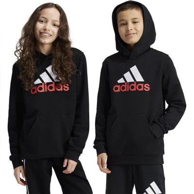 суичър,детски,блузи,adidas,essentials,two,colored,big,logo,cotton,hoodie,black,(black,bright,red)
