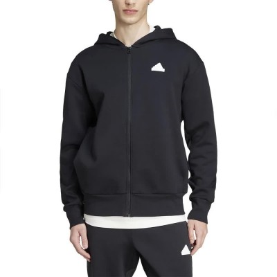 блуза,мъжки,пуловери,adidas,future,icons,doubleknit,full,zip,sweatshirt,black,(black)
