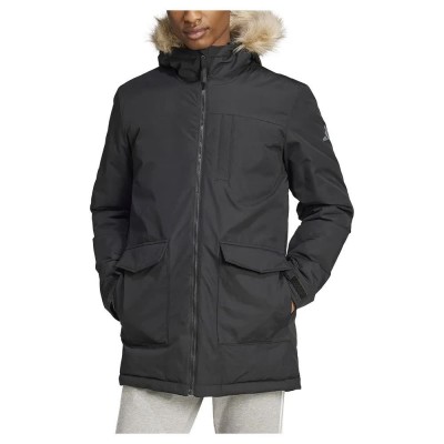 анорак,мъжки,якета,adidas,paveric,fur,parka,black